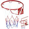Generic Cerchio da Basket Portatile Cesto Sportivo con Rete