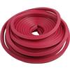 Wodsty Strisce paraurti per tavolo da biliardo, 10 m, imbottitura per binario da biliardo, in materiale TPR, colore rosso, per tavoli interni ed esterni