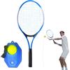 Generic Allenatore da tennis Ball Ball Allenatore di Tennis Trainer Sport Solo Palla di rimbalzo con spago, Kit di allenamento per tennis all'aperto con corda elastica lunga per parchi, c