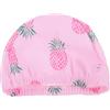 NIYANGLE Cuffie da Nuoto con Motivo Ananas Rosa, 2 Unitá, Elastiche e Traspiranti, Perfette per Vacanze Estive e Piscina per Piccoli