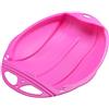BEALIFE Gioco da slitta per bambini in discesa in PE resistente, regalo per divertimento all'aperto per bambini, leggero e portatile. Oltre alla slitta da, Rosa, 47x41x7.5 cm