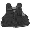 Homeilteds Gilet Tattico Gilet da Caccia for Uomo Outdoor Black Training Esercito Militare SWAT Mesh Giubbotto Protettivo Waistcoat (Color : Black, Size : One Size)
