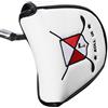 Generic Mallet - Custodia protettiva per mazze da golf, in pelle PU, con chiusura magnetica, resistente, elegante accessorio per scudi, protezione portatile per giocatori, corsi di pratica e viaggi, semplice