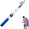 Generic Canne Da Pesca | Rastrelliere Attrezzature Telescopiche,Canna Da Pesca,Per Acqua Dolce Fiume Lago E Regalo Per Padre Fidanzato Compleanno E