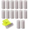 Générique Tavolo Tennis Glues Brush - Sponge 15pcs + Clip | Pong Racket Glue Brush Set, Deep Cleaning Sponge Applicator, Water Glue Control Tool, Table Tennis Maintenance Kit | Equipment Care