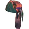 OAZCVBNN Cactus Desert Tramonto Stampa Uomini Donne Ciclismo Cap Elastico Stretch Yoga Running Copricapo Sport Copricapo