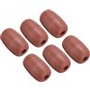 PATIKIL 4,33 x 2,76 Boe Galleggianti per Corda, 6pz 270g Galleggianti per Acque Profonde Boa Galleggiante in Corda per Segnalatori Sentieri Galleggianti Barche Kayak Piscina, Rosso