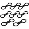 Generic Clip per cinghia da immersione, con fibbia flessibile a doppio anello a sgancio rapido, resistente e a chiusura rapida, accessorio universale per immersioni, spiaggia, snorkeling, nuoto, immersioni
