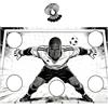 Generic Rete da lancio da calcio, rete interattiva da calcio - Rete per allenamento di calcio - Adatta per donne uomini adolescenti bambini scuola casa lavoro prato giochi cortile uso esterno