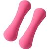 Generic Manubri glassati - Confezione coppia (ghisa) piccoli | Attrezzatura per il fitness da yoga, strumento per esercizi per squat indoor, allenamento di aerobica per uomini, donne, bambini