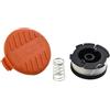 Lagomloot Bobina e Tappo di Copertura Compatibile con Black Decker BDST182ST1 BESTE625 GL550 STC1820 sostituisce 385022-02