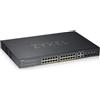 24-Port Ethernet Gigabit Switch | Smart-Managed | Poe+ Con 375 Watt Budget | 4 P