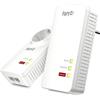 Powerline 1260 WLAN Kit Extender per Rete Elettrica Fino a 1.200 Mbit/S, Wi-Fi I