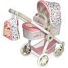 Carrozzina per Bambole Sweet 3 in 1 Pieghevole Decuevas Toys 80548