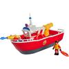 Simba 109252580 - Feuerwehrmann Sam Feuerwehrboot Titan, 32cm, schwimmendes Spie