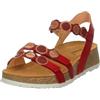Think! Koak Damen_3-000322, Sandali Donna, Fragola Kombi 5020, 43 EU