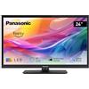 Panasonic TV-24S50AEZC, Serie S50 24 pollici Smart TV LED HD, Fire TV, HD Colour Engine, HDR, Alexa Voice Control, Game Mode, Media Player, Per un'Esperienza Visiva Ottimale