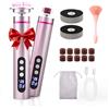 Kimco Pedicure Elettrico per Piedi - Lima Professionale 2-in-1 Anti-Calli con 9 Velocità, Kit con Dischi e Testine, Esfoliante e Sicuro per Calli, Talloni Screpolati e Pelle Secca, per Donne e Uomini