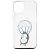 Skydiving fall jump fly tandem parachute Custodia per iPhone 12/12 Pro Paracadutismo pinguino con paracadute
