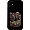 Squatch Playtime Custodia per iPhone 11 Bigfoot Foosball USA - Gioco da bar patriottico