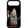 Guitar Lighter Outfit Custodia per iPhone Air Aspetto piuttosto leggero con grafica di fuoco e chitarra