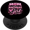 Mom's Celebration Designs Mamma del Compleanno Figlia Cuori Rosa PopSockets PopGrip Adesivo