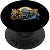 Classic Car Apparel & Clothing US Cars - Auto d'epoca PopSockets PopGrip Adesivo