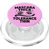 Diva Attitude Makeup Artist Lash Tech An Mascara Diva Attitude Thick Tolerance Thin MUA Introvert PopSockets PopGrip per MagSafe