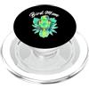 Parrot and Pet Bird Owners Esotico Foglie Tropicali Amazon Pappagallo per Uccello Mamma PopSockets PopGrip per MagSafe