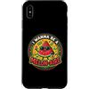 Cute Fruit Cartoon Joke for Food Lovers Custodia per iPhone XS Max Divertente cibo gioco di parole anguria melonaire amante dei soldi