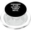 Mindful Living Wisdom Sayings la resa è la mossa di potere definitiva Saggezza ispiratrice PopSockets PopGrip per MagSafe
