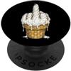 Grandio Design Introverted Intellectual Gelato dito medio divertente offensivo maleducato Anti sociale PopSockets PopGrip Adesivo