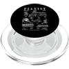 Grandio Design Vintage Patent Drawing Gi Stampa vintage con disegno di pianoforte a coda PopSockets PopGrip per MagSafe