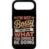 Leadership Humor Quote Co Custodia per iPhone Air Non sono prepotente, so solo cosa dovresti fare in modo divertente
