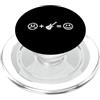 YO! La musica per chitarra rende felice il chitarrista divertente chitarrista PopSockets PopGrip per MagSafe