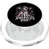 American Dog Lovers German Shepherd US F America's 250th German Shepherd Fireworks 4 luglio USA PopSockets PopGrip per MagSafe