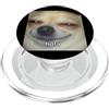 Funny Chihuahua Dog Spanish Memes (Hi) Meme sfocato con simpatico cane chihuahua Hola PopSockets PopGrip per MagSafe
