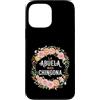 Chingona Familia Creations Custodia per iPhone 13 Pro Max La Abuela Mas Chingona Acquarello Floreale