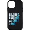 Limited Edition August 1990 Legendary Ye Custodia per iPhone 12 mini Agosto 1990 Compleanno Anno 1990 Edizione Limitata