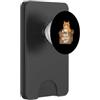 Kitty Cinema Co. Gatto colpito al botteghino divertente felino amante del film PopSockets PopWallet per MagSafe