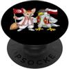 Poland Tunisia Heritage Bandiera Tunisia Polonia Radici tunisine Orgogliosa eredità PopSockets PopGrip Adesivo