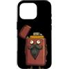 Bearded Lighter Outfit Custodia per iPhone 16 Pro Fantastico accendino con baffi e baffi, per adulti e bambini