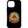 Cute Fruit Cartoon Joke for Food Lovers Custodia per iPhone 16 Pro Max Divertente cibo gioco di parole anguria melonaire amante dei soldi