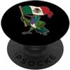 Mexico Flag Hummingbird Mexican Pride Bandiera messicana del colibrì Bandera de Mexico Cinco De Mayo PopSockets PopGrip Adesivo