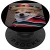 Funny Chihuahua Dog Spanish Meme Graphic Simpatico Chihuahua Cane Sombrero Sfocato Meme PopSockets PopGrip Adesivo