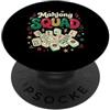 Mahjong Lover Queen Club Designs Mahjong Giocatore Piastrelle Gioco Cinese Mahjong Squad PopSockets PopGrip Adesivo