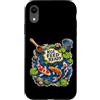 Jimbeels Custodia per iPhone XR KOI FEED READY Quaglie Cortile Controllo