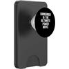 Mindful Living Wisdom Sayings la resa è la mossa di potere definitiva Saggezza ispiratrice PopSockets PopWallet per MagSafe