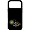 Mermaid Ronnie Custodia per iPhone 17 Pro Max Scheletro rana pescatrice con lampadina incandescente, pesce bioluminescente