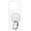Skydiving fall jump fly tandem parachute Custodia per iPhone 15 Pro Paracadutismo pinguino con paracadute